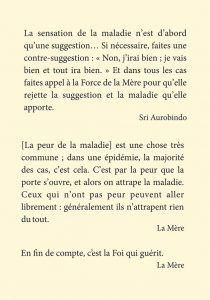 Darshan Card Sri Aurobindo back