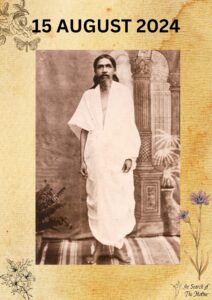 15 August 2024: Sri Aurobindo’s Birth Anniversary Darshan Card